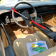 Illustration for article titled Car show today! And the Sunbird has an uninvited guest.